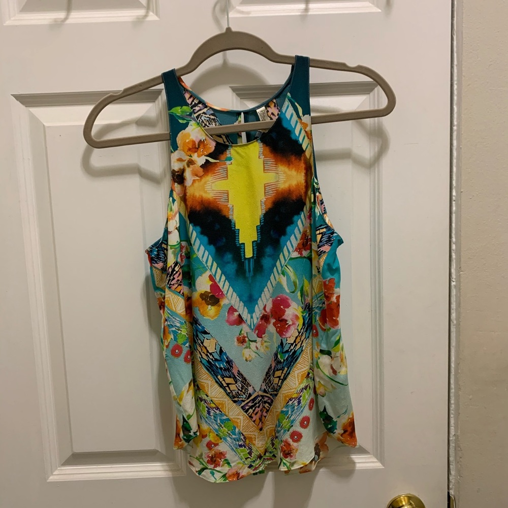 Rory Beca Multicolor Silk Tank